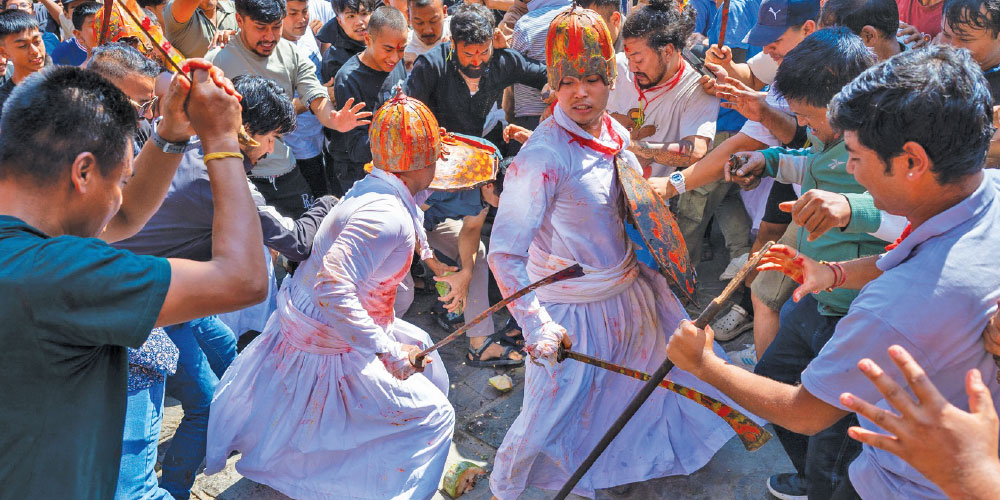 ‘Kha Pihang Waigu’ Jatra Celebrated in Nagadesh, Madhyapur Thimi