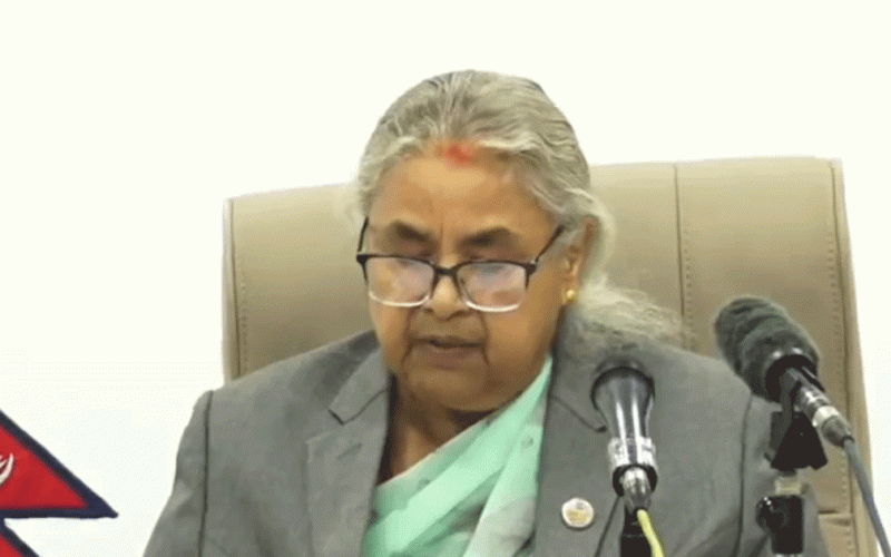 Prime Minister Sushila Karki Convenes National Disaster Risk Reduction and Management Council Meeting