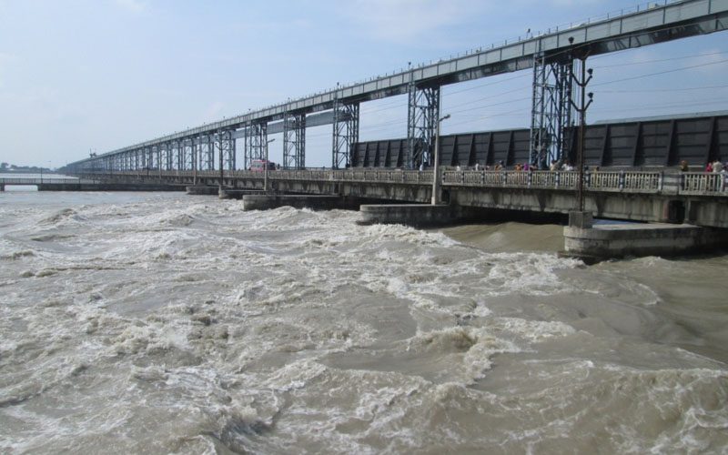 Water Level Rises in Saptakoshi River, 15 Barrage Gates Opened
